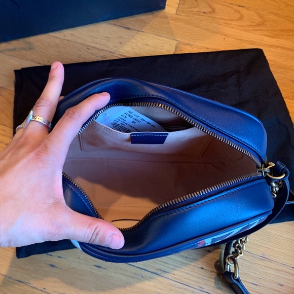 Gucci Ghost Marmont shoulder Cross body bag NWT - Picture 4 of 8